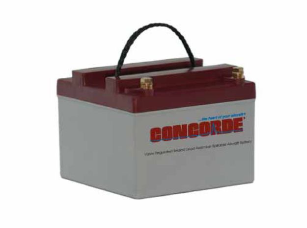 Picture of RG24-12 Concorde Battery LEAD ACID BATTERY 24 V 11 AH