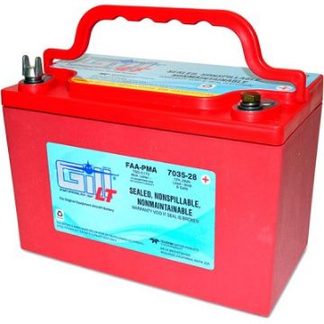 Picture of 7035-28 Cessna Aircraft Parts & Accessories SEALED ACID BATTERY 12V 28A