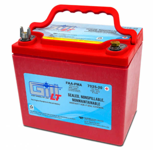 Picture of 7025-20 Gill Battery SEALED ACID BATTERY 12V 20A