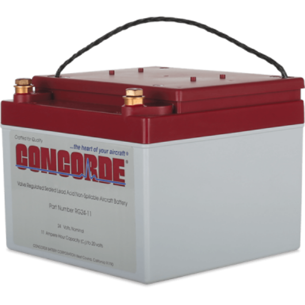 Picture of RG24-11 Concorde Battery LEAD ACID BATTERY 24 V 11 AH
