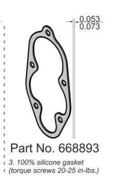Picture of 668893 Continental  GASKET