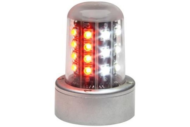 Picture of 01-0790520-51 Whelen LED BEACON, 14V, RED/ WHITE