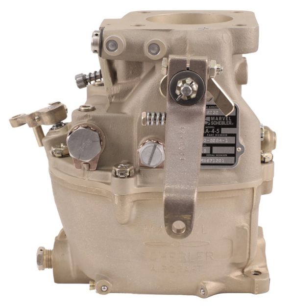 Picture of 10-3856-12-F Marvel -Schebler Air MA-4-5 Carburetor for Lycoming VO-435