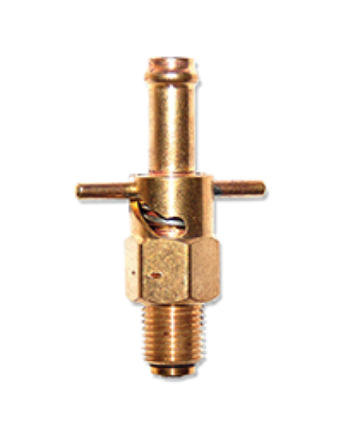Picture of CCA-2460 Curtis Valve 1/2 20 UNF 3A BRASS ACTION SPI