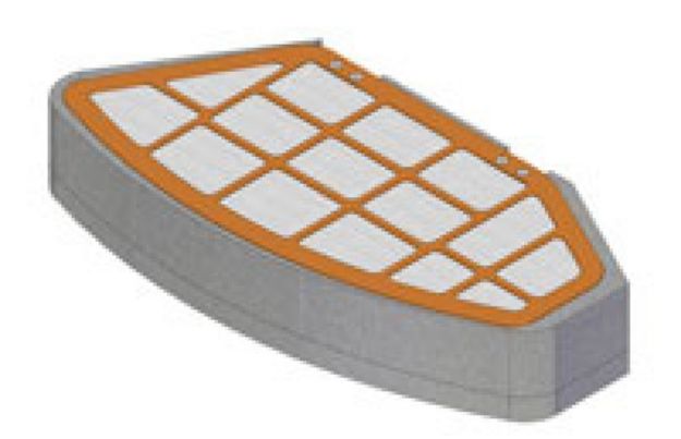 Picture of BA-2610L Brackett  Air Filter Assembly 