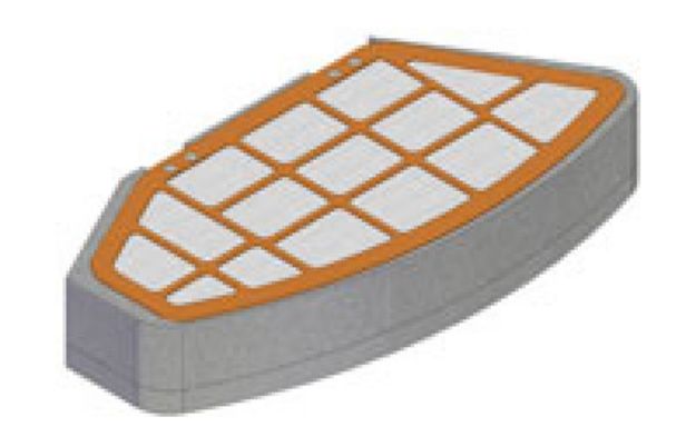 Picture of BA-2610R Brackett  Air Filter Assembly 