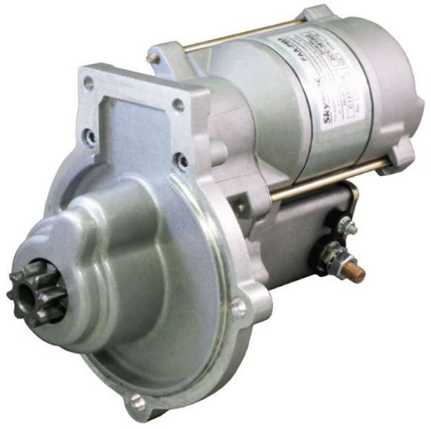 Picture of C12ST2/S Sky-Tec Starter Assy - 12V, For Factory Key Start or Engines Modified by STC ES10076SC