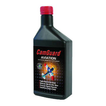 Camguard Aviation, aviation oil additive, engine protection, corrosion inhibitor, wear reduction, cleaner engine, aircraft maintenance, Lycoming, Continental, general aviation