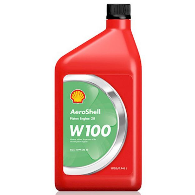 Picture of W100 Aeroshell AEROSHELL AVIATION OIL W100 SAE 50