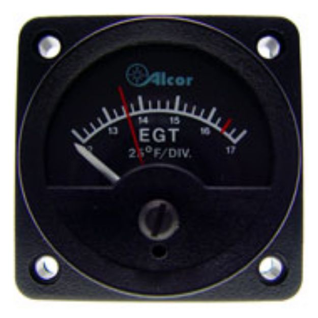 Picture of 46164 Alcor EGT INDICATOR 2 1/4" TYPE K, 1650 RED LINE 