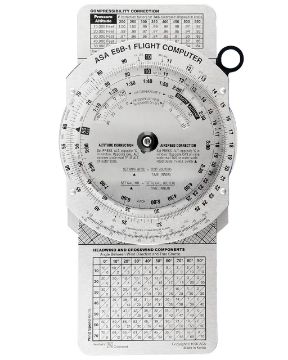 The ASA E6B-1 Micro Flight Computer delivers full E6-B functionality in a compact, durable aluminum design. Trusted by military pilots. Includes case and instructions. Free U.S. shipping from Air Power.