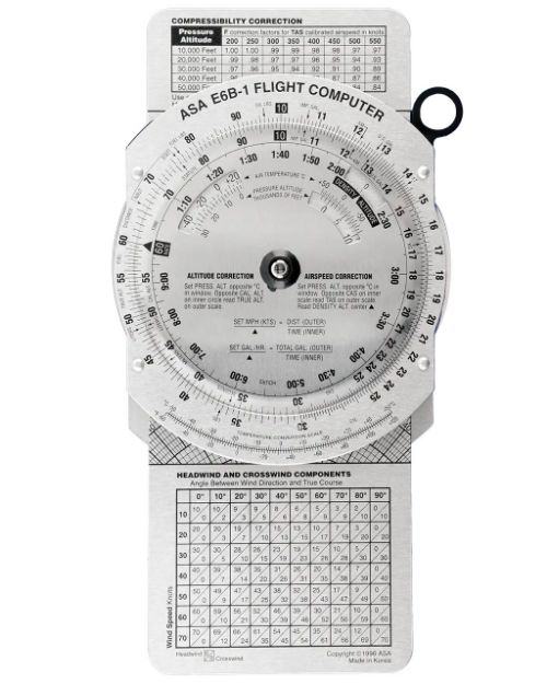The ASA E6B-1 Micro Flight Computer delivers full E6-B functionality in a compact, durable aluminum design. Trusted by military pilots. Includes case and instructions. Free U.S. shipping from Air Power.