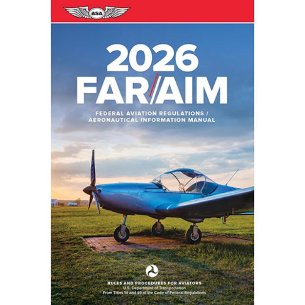 ASA FAR AIM 2026, FAA regulations book, aviation law handbook, pilot regulation reference, aeronautical information manual, ASA regulatory books, CFR Title 14 aviation, AIM FAA manual, pilot handbook FAA, aviation FAR AIM 2026