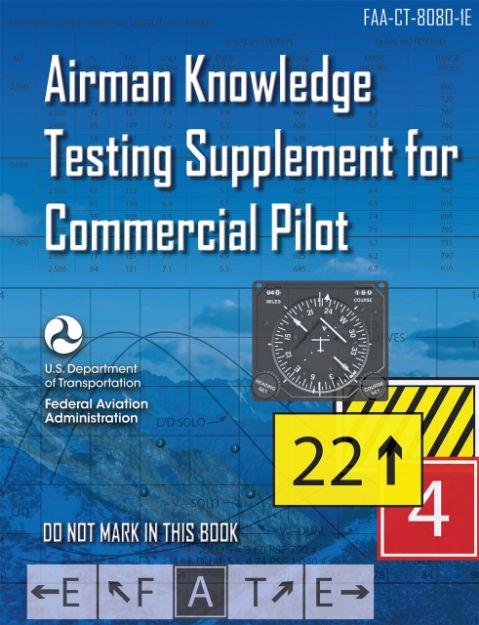 Picture of ASA Airman Knowledge Testing Supplement for Commercial Pilot