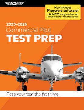 Picture of 2027-2028 Commercial Pilot Test Prep With Prepware® Download