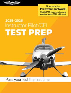 Picture of 2027-2028 Instructor Pilot/CFI Test Prep With Prepware
