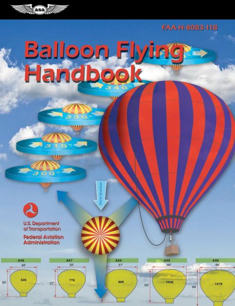 Picture of Balloon Flying Handbook FAA-H-8083-11B by: FAA
