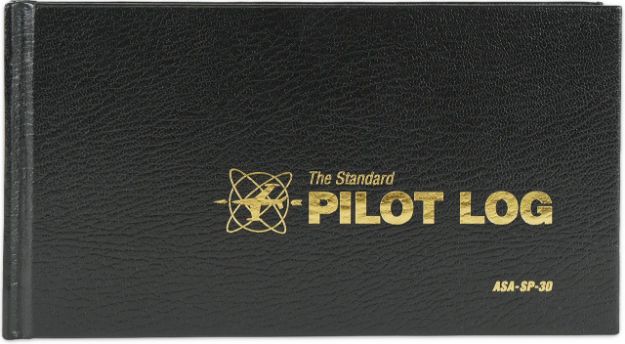 Picture of SP-30 ASA PILOT LOG - BLACK