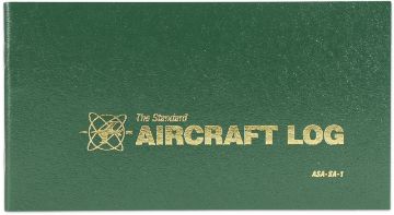 Picture of SA-1 ASA AIRCRAFT LOG - SOFTCOVER