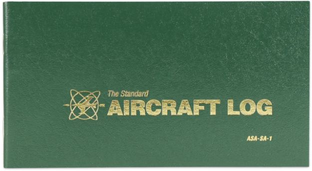 Picture of SA-1 ASA AIRCRAFT LOG - SOFTCOVER