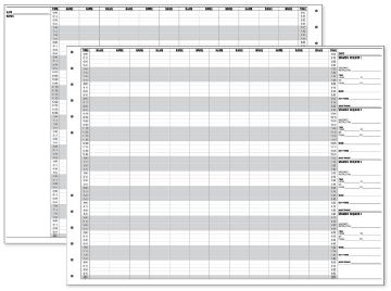 Picture of FS-60 ASA FLT SCHEDULE REFILL