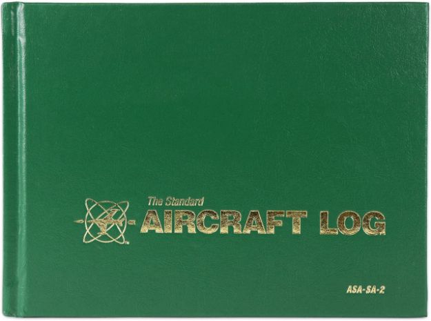 Picture of SA-2 ASA AIRCRAFT LOG - HARDCOVER