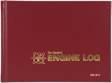Picture of SE-2 ASA ENGINE LOG - HARDCOVER