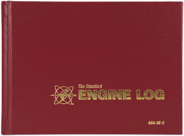 Picture of SE-2 ASA ENGINE LOG - HARDCOVER