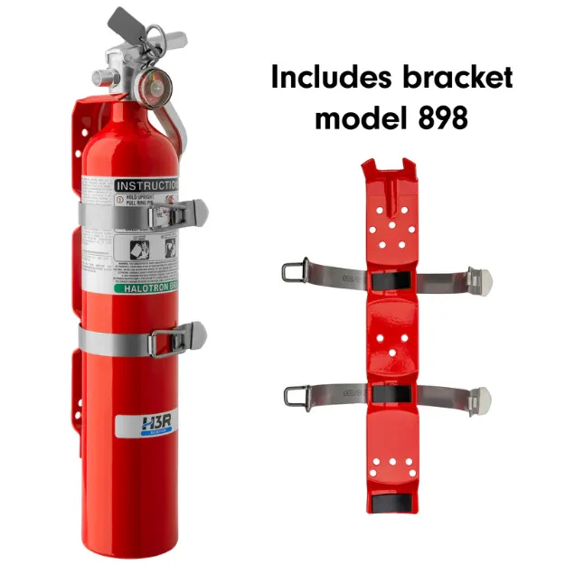 Picture of 347TS - AFT H3R Aviation 3.75 lb Red Fire Extinguisher with Bracket