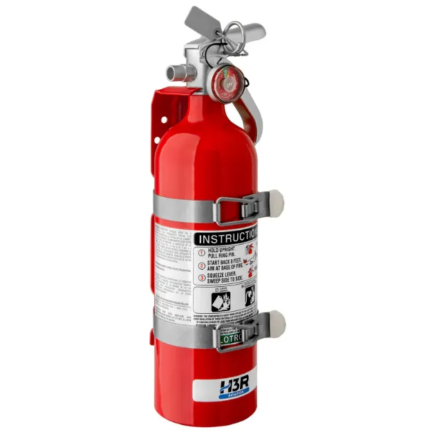 Picture of A337TS - AFT H3R Aviation 1.79 lb Red Fire Extinguisher with Bracket