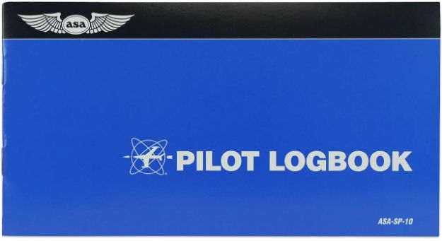 Picture of SP-10 ASA PILOT LOG - SOFTCOVER