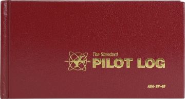 Picture of SP-40 ASA PILOT LOG - RED