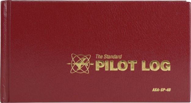 Picture of SP-40 ASA PILOT LOG - RED
