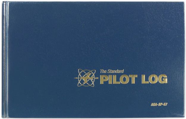 Picture of SP-57 ASA PILOT LOG - BLUE